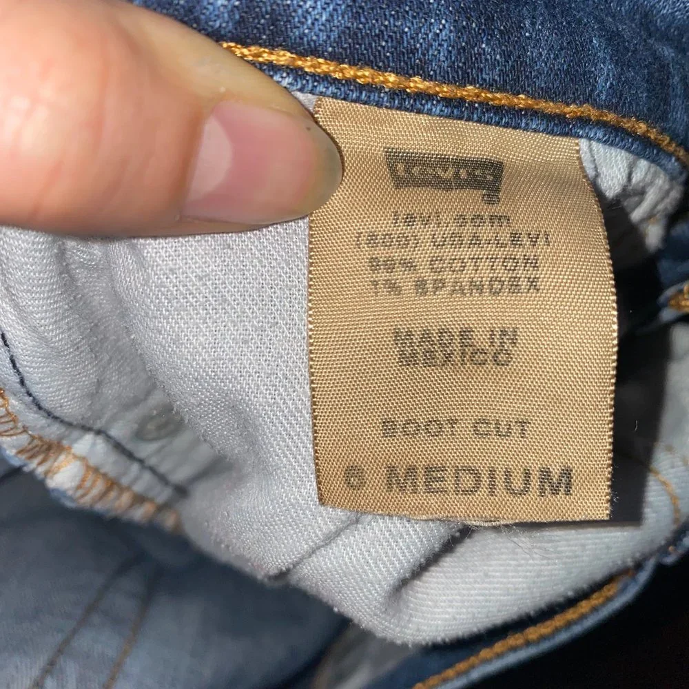 Levi's Bootcut 515 jeans size 6M - Picture 6 of 6